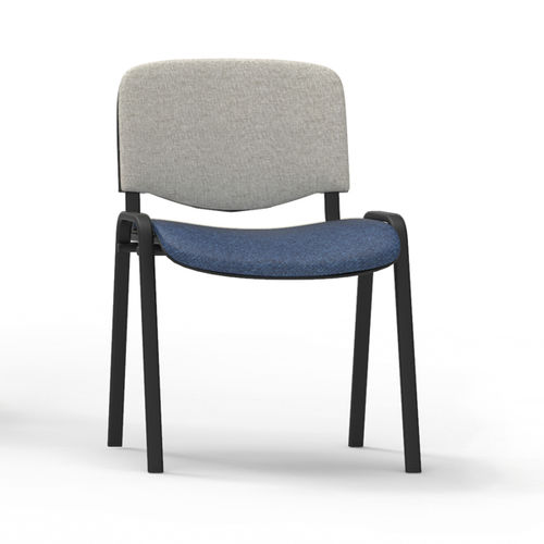 Sedia visitatore contemporanea - OCCASION - Nautilus SA - da interno / in tessuto / in acciaio
