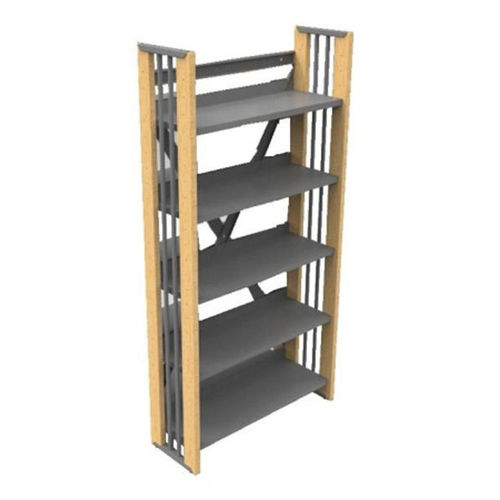 Scaffale contemporaneo - BIBLUS - Nautilus SA - in faggio / in legno / in acciaio