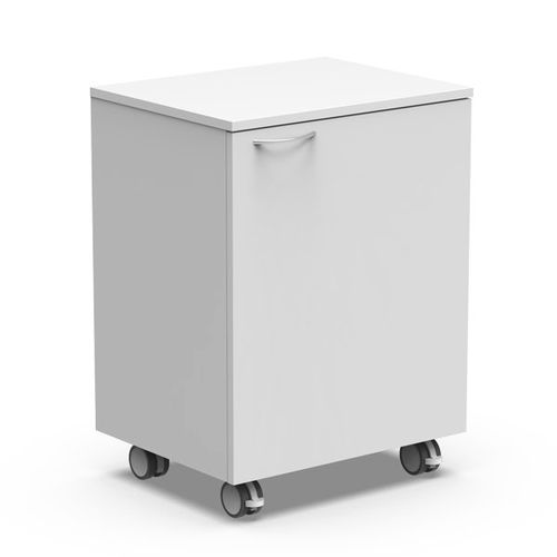 Cassettiera per ufficio in melaminico - TMF1 - Nautilus SA - in PVC / in agglomerato / con sportello battente