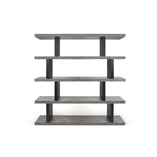 Scaffale a paravento - STEP HIGH - TEMAHOME - contemporaneo / in legno laccato