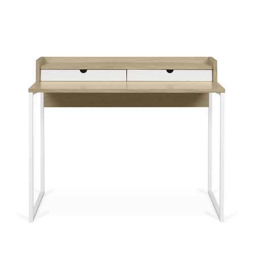 Scrivania contemporanea - RISE - TEMAHOME - in rovere / impiallacciata in legno / in legno laccato