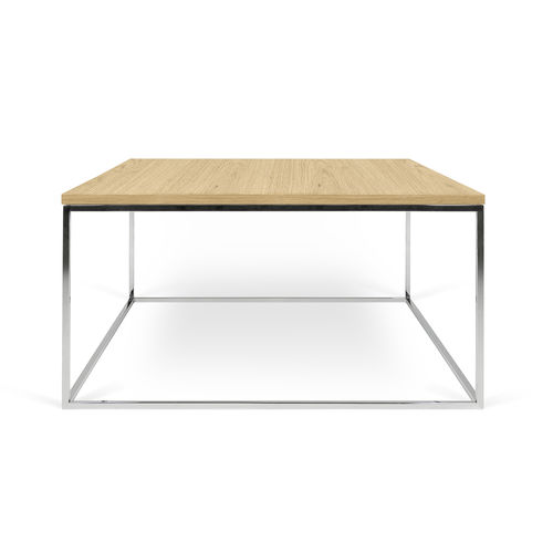 Tavolino basso contemporaneo - GLAEM 75 - TEMAHOME - in rovere / in noce / impiallacciato in legno
