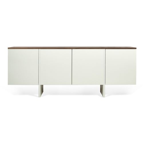 Credenza contemporanea - EDGE - TEMAHOME - in legno laccato / in rovere / in noce