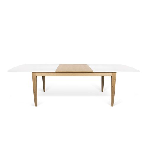 Tavolo da pranzo contemporaneo - NICHE - TEMAHOME - in rovere / rettangolare / allungabile