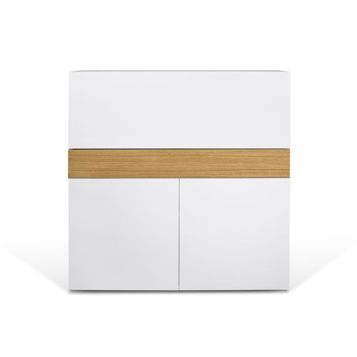 Scrittoio contemporaneo - FOCUS WORKSTATION - TEMAHOME - in rovere / in legno laccato / impiallacciato in legno