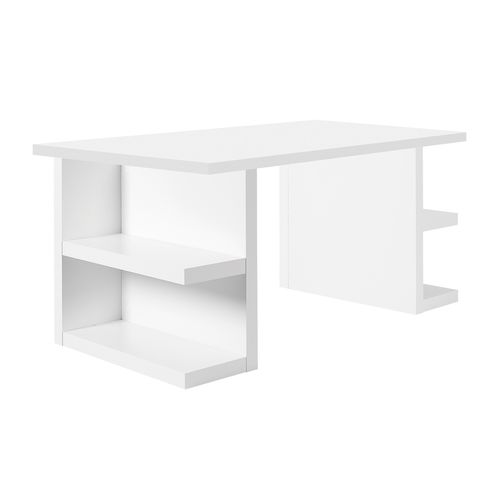 Scrivania contemporanea - MULTI 160 - TEMAHOME - in legno / con base in pannelli / per lo smartworking