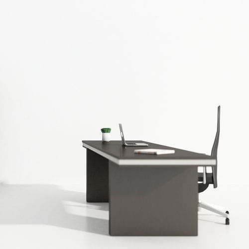Scrivania direzionale - ARM - Iduna S.A. - contemporanea / in legno / con contenitore