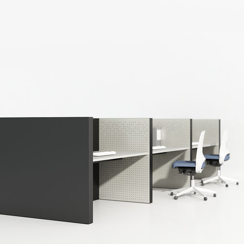 Scrivania per open space - MEE - Iduna S.A. - contemporanea / in legno / acustica