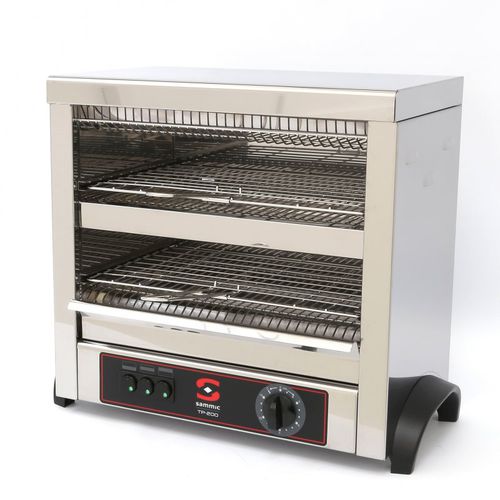 Piastra di cottura elettrica - TP-200 - Sammic - professionale / per cucina professionale / con grill per panini