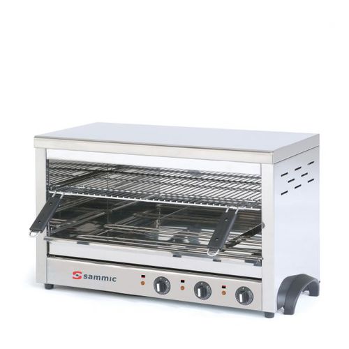 Grill elettrico - SGF-650 - Sammic - da bancone / professionale / in acciaio inossidabile