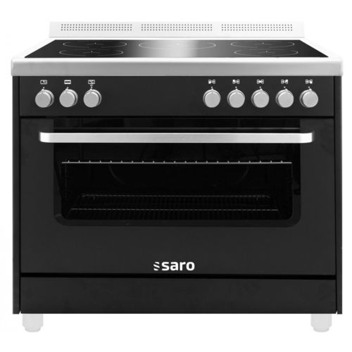 Blocco cottura elettrico - TS95IND61N - SARO - professionale / 5 fuochi / 1 forno