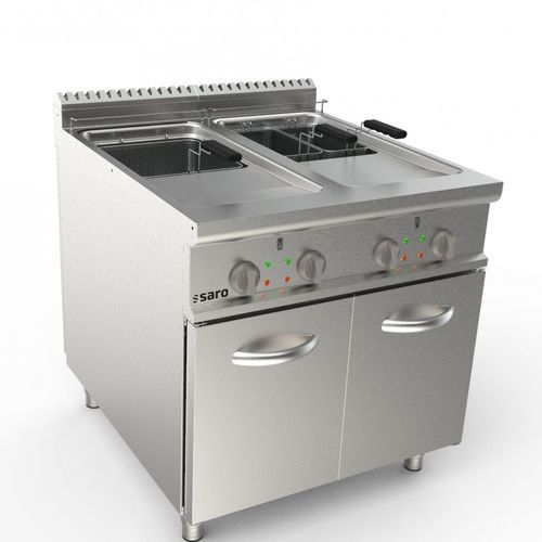 Friggitrice elettrica - LQ / FRE2V21 - SARO - professionale / autoportante