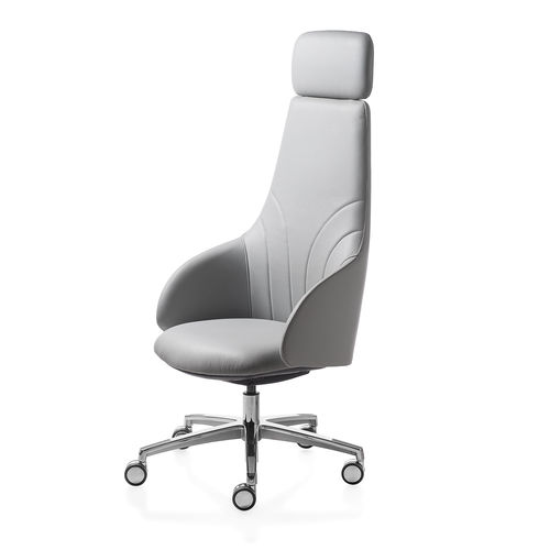 Poltrona direzionale contemporaneo - KONTEA LINEAR - KASTEL srl - in pelle / in tessuto / in ecopelle