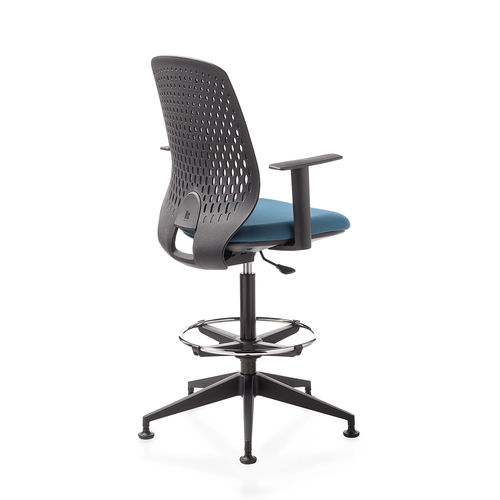Sedia da ufficio contemporanea - KEY SMART STOOL - KASTEL srl - da interno / in tessuto / in polipropilene