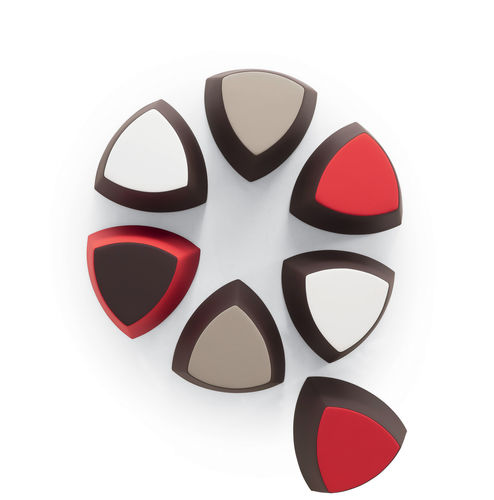 Pouf contemporaneo - KENSHO  - KASTEL srl - in tessuto