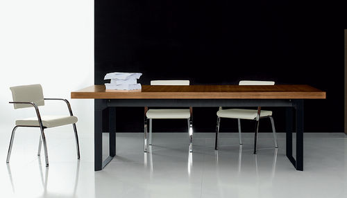 Tavolo da riunione contemporaneo - SIMPOSIO - NEWFORM Ufficio - in legno / rettangolare / professionale