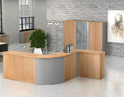 Banco reception in legno - KAMOS - NEWFORM Ufficio