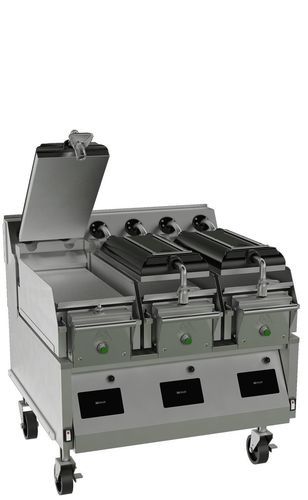 Grill a contatto elettrico - L858 - Taylor - da terra / per ristorante / professionale