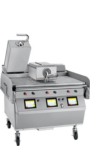 Grill a contatto elettrico - L812 - Taylor - da terra / professionale / per cucina professionale