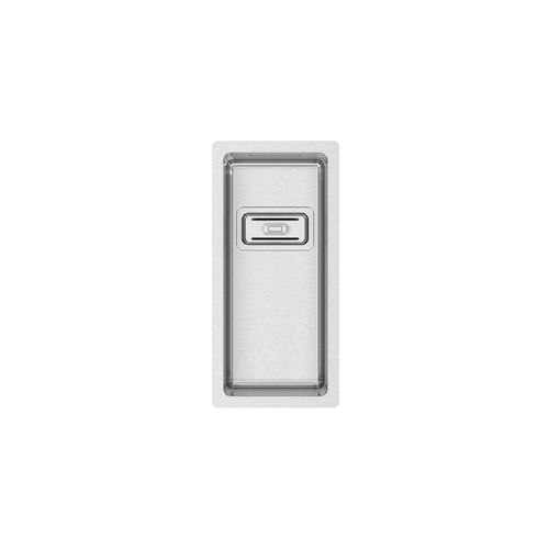 Lavello a 1 vasca - BOX LUX 17 - RODI HOME – kitchen sinks and accessories - senza gocciolatoio / in acciaio inossidabile spazzolato / da incasso