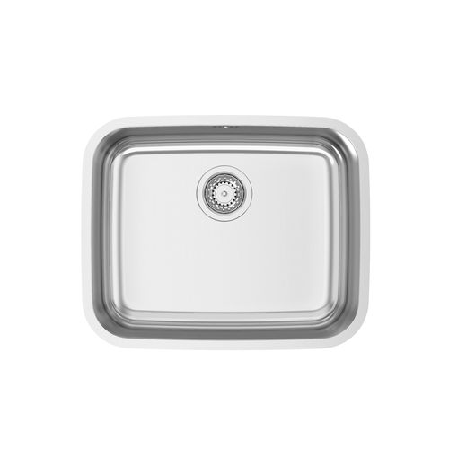 Lavello a 1 vasca - INDUS 50 - RODI HOME – kitchen sinks and accessories - senza gocciolatoio / in acciaio inossidabile lucido / sottotop