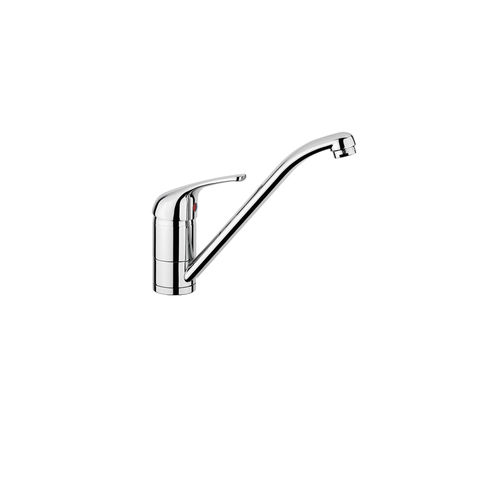 Miscelatore da appoggio - ECO 900 - RODI HOME – kitchen sinks and accessories - in metallo cromato / da cucina / 1 foro