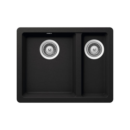 Lavello a 2 vasche - 60 BB - RODI HOME – kitchen sinks and accessories - senza gocciolatoio / in composito / da incasso