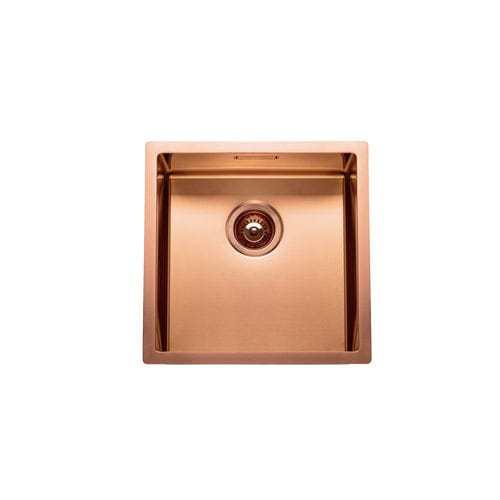Lavello color rame - BOX LUX 40 - RODI HOME – kitchen sinks and accessories - a 1 vasca / senza gocciolatoio / in acciaio inossidabile