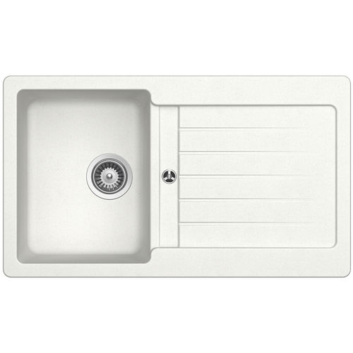 Lavello a 1 vasca - 86 ALPINA - RODI HOME – kitchen sinks and accessories - con gocciolatoio / in composito / da incasso