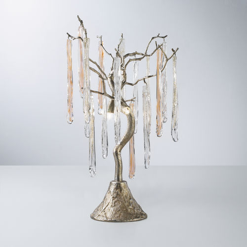 Lampada da tavolo - HAILSTONE - Serip - in metallo / in vetro / classica