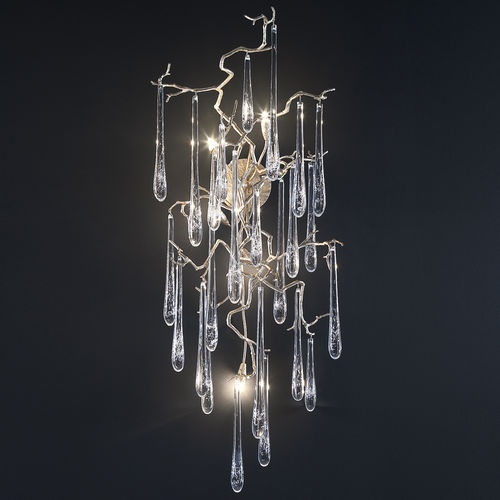 Applique classica - MORGANIANUM VERTICAL - Serip - da interno / in bronzo / in vetro