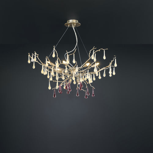 Lampadario classico - BOWL - Serip - in vetro / in bronzo / da 6 lampadine