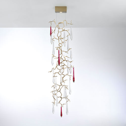 Lampada a sospensione - ALVA - Serip - in metallo / in vetro / classica