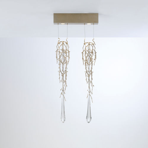 Lampada a sospensione - TWIN - Serip - in metallo / in vetro / contemporanea