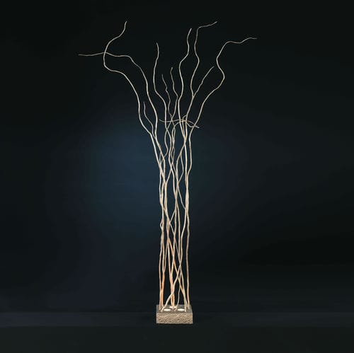 Lampada da terra - WIND VULTURNUS - Serip - in bronzo / contemporanea / con cavo