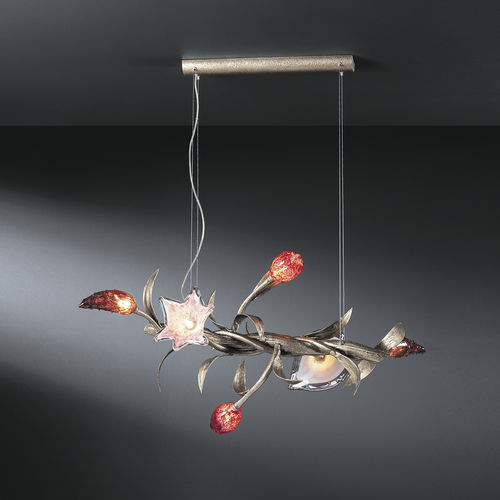 Lampada a sospensione - SWAG SMALL - Serip - in bronzo / in vetro / classica