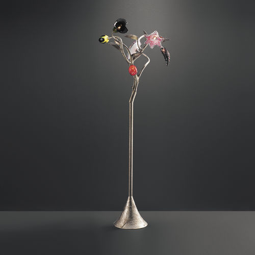 Lampada da terra - CORSAGE - Serip - in bronzo / in vetro / classica