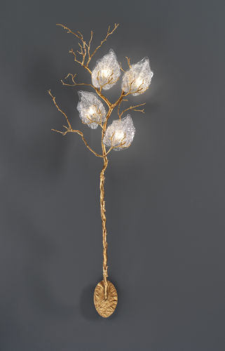 Applique classica - CARPINUS - Serip - da interno / in bronzo / in vetro