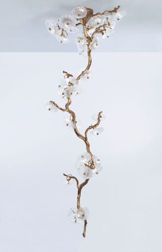 Lampadario contemporaneo - BONSAI L - Serip - in vetro di Murano / in bronzo / contract