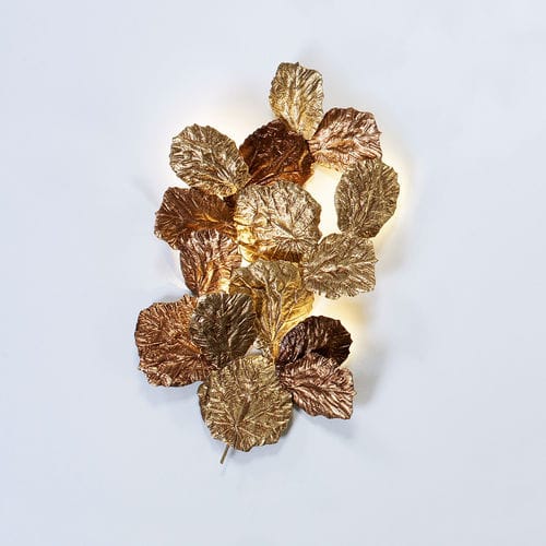 Applique design originale - HEAP M - Serip - da interno / in bronzo / in vetro