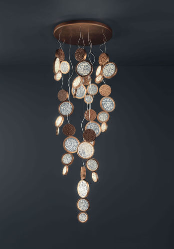 Lampada a sospensione - DREAM CATCHER - Serip - in bronzo / in vetro / contemporanea