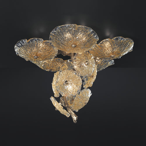 Plafoniera classica - LUTEA - Serip - in vetro di Murano / in bronzo / LED