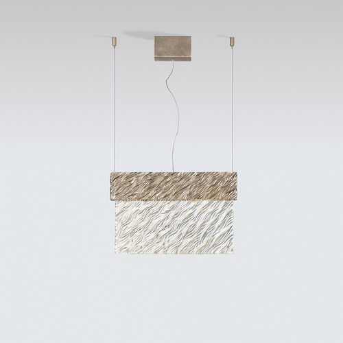 Lampada a sospensione - Mondrian Coastline Large - Serip - in bronzo / in vetro / contemporanea