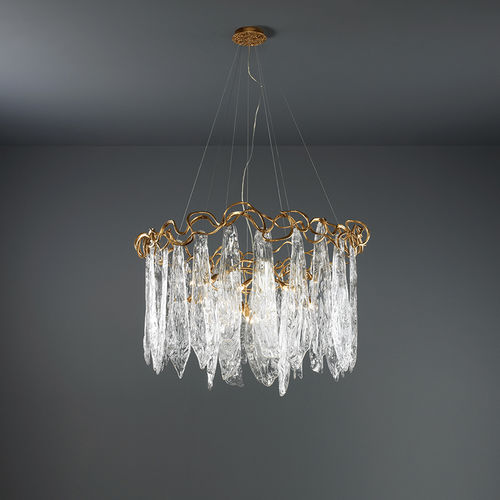 Lampada a sospensione - ISLAND - Serip - in bronzo / in vetro / contemporanea