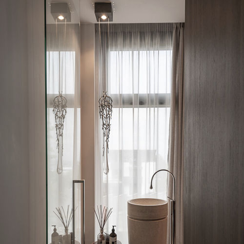Lampada a sospensione - DRIP SINGLE - Serip - in bronzo / in vetro / contemporanea