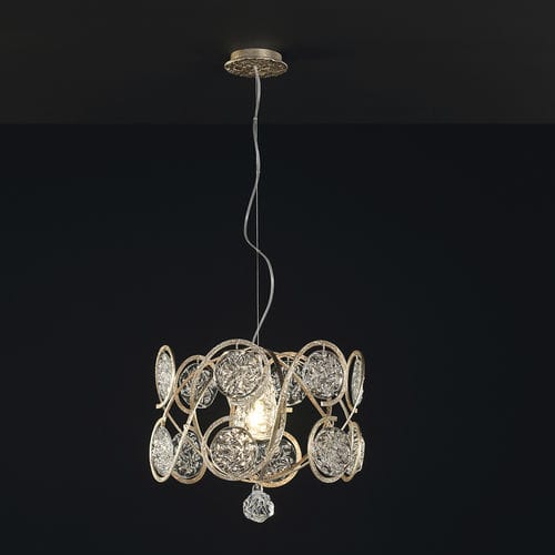 Lampada a sospensione - BEMOLLE S - Serip - in bronzo / in vetro / contemporanea