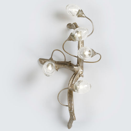 Applique design originale - SEED RIGHT - Serip - da interno / in bronzo / in vetro