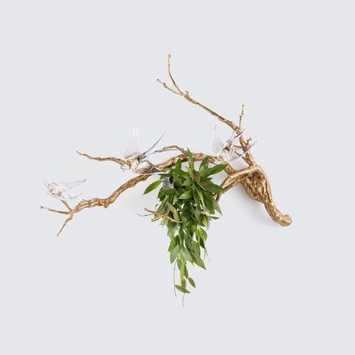Applique contemporanea - MAGICAL SPRIG & NEST SMALL - Serip - da interno / in bronzo / in vetro