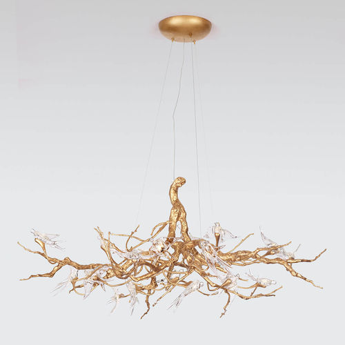 Lampadario contemporaneo - BALLERINA LARGE - Serip - in vetro / in bronzo / contract