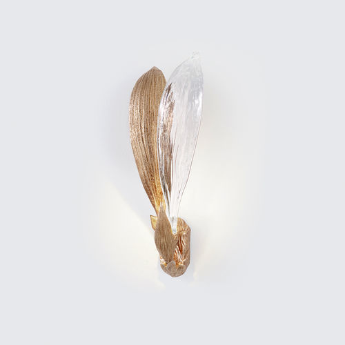 Applique contemporanea - CYPSELA DUO - Serip - da interno / in bronzo / in vetro